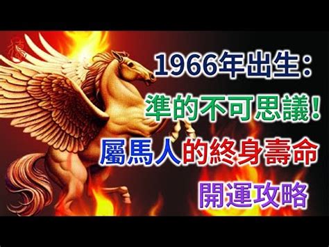 1966馬五行|【1966 年生肖】1966年出生生肖運勢解析！屬馬人的。